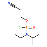 Phosphoramidochloridic acid, bis(1-methylethyl)-, 2-cyanoethyl ester