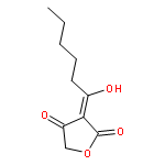 3-(1-hydroxyhexylidene)oxolane-2,4-dione