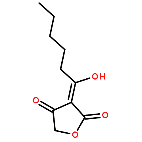 3-(1-hydroxyhexylidene)oxolane-2,4-dione