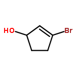 3-bromocyclopent-2-enol