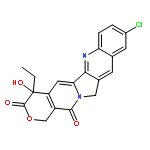 9-chloro-4-ethyl-4-hydroxy-1H-pyrano[3',4':6,7]indolizino[1,2-b]quinoline-3,14(4H,12H)-dione