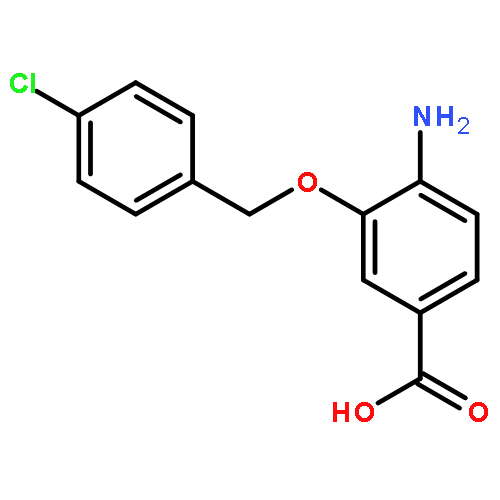 4-Amino-3-((4-chlorobenzyl)oxy)benzoic acid