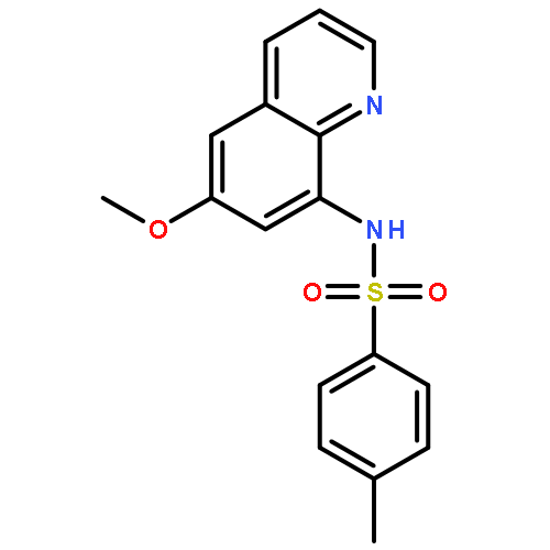 Benzenesulfonamide,N-(6-methoxy-8-quinolinyl)-4-methyl-