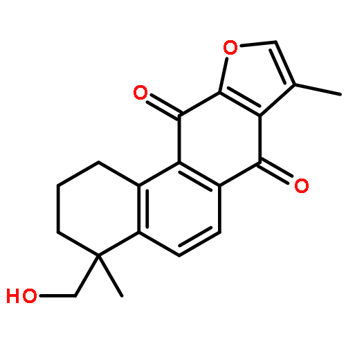 Phenanthro[3,2-b]furan-7,11-dione,1,2,3,4-tetrahydro-4-(hydroxymethyl)-4,8-dimethyl- (9CI)