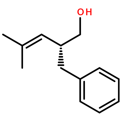 4-methyl-2(R)-(phenylmethyl)-3-penten-1-ol