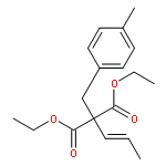 Propanedioic acid, [(4-methylphenyl)methyl]-2-propenyl-, diethyl ester