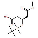 (S)-3-[[(1,1-DIMETHYL)DIMETHYLSILY]OXY]PENTANEDIOIC ACID MONOMETHYL ESTER