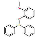 Phosphinous acid, diphenyl-, 2-methoxyphenyl ester