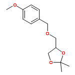 1,3-Dioxolane, 4-[[(4-methoxyphenyl)methoxy]methyl]-2,2-dimethyl-,(4S)-