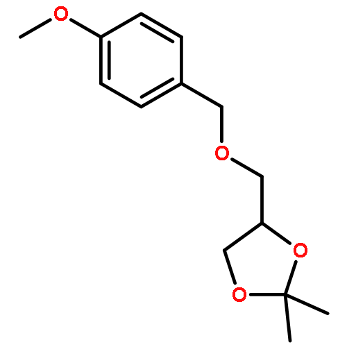 1,3-Dioxolane, 4-[[(4-methoxyphenyl)methoxy]methyl]-2,2-dimethyl-,(4S)-