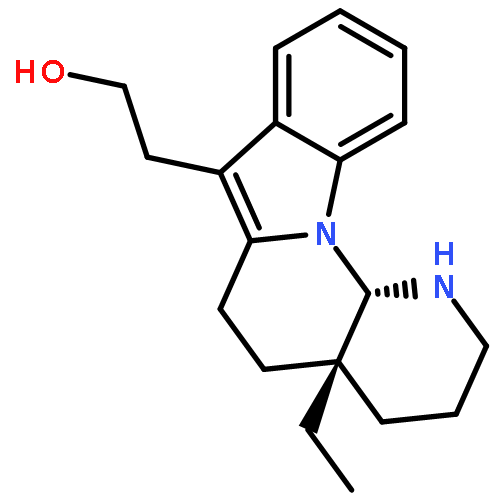 Indolo[1,2-a][1,8]naphthyridine-7-ethanol,4a-ethyl-1,2,3,4,4a,5,6,12a-octahydro-, (4aR,12aS)-