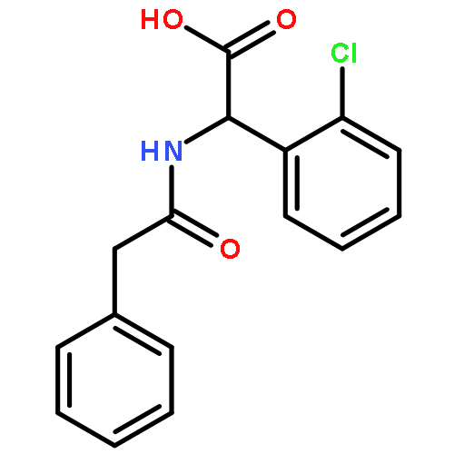 (2R)-(2-Chlorophenyl)[(phenylacetyl)amino]acetic acid