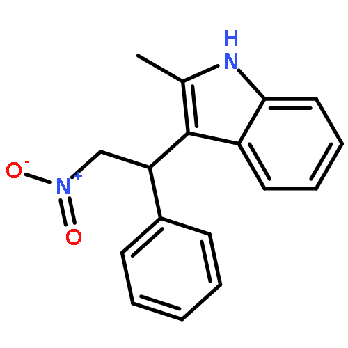 1H-Indole, 2-methyl-3-(2-nitro-1-phenylethyl)-