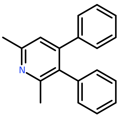 Pyridine, 2,6-dimethyl-3,4-diphenyl-