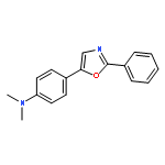 Benzenamine, N,N-dimethyl-4-(2-phenyl-5-oxazolyl)-