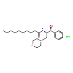 L-THREO-1-PHENYL-2-DECANOYLAMINO-3-MORPHOLINO-1-PROPANOL HCL