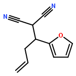 2-[1-(furan-2-yl)but-3-enyl]propanedinitrile