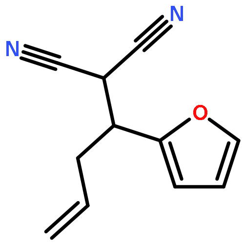 2-[1-(furan-2-yl)but-3-enyl]propanedinitrile