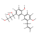 (1R,2S)-erythro-1-(3'-allyl-6,4'-dihydroxybiphenyl-3-yl)propane-1,2,3-triol