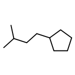 (3-methylbutyl)cyclopentane