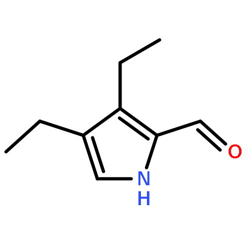 1H-Pyrrole-2-carboxaldehyde, 3,4-diethyl-