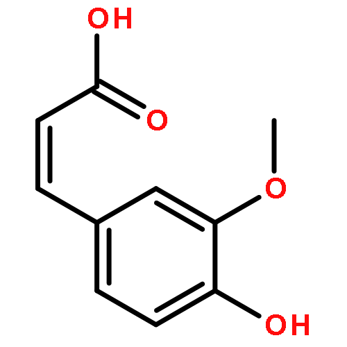 2-Propenoic acid,3-(4-hydroxy-3-methoxyphenyl)-, (2Z)-