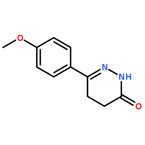 6-(4-Methoxyphenyl)-4,5-dihydropyridazin-3(2H)-one