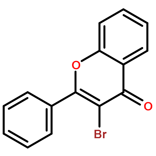 4H-1-Benzopyran-4-one, 3-bromo-2-phenyl-