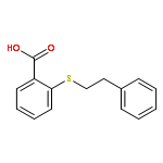 2-(2-phenylethylsulfanyl)benzoic Acid