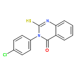 3-(4-Chlorophenyl)-2-mercaptoquinazolin-4(3H)-one