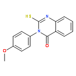 2-Mercapto-3-(4-methoxyphenyl)quinazolin-4(3H)-one