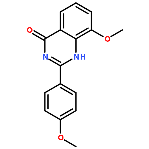 4(1H)-Quinazolinone, 8-methoxy-2-(4-methoxyphenyl)- (9CI)