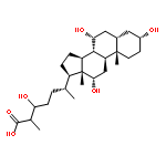 (6R)-3-HYDROXY-2-METHYL-6-[(3R,5S,7R,8R,9S,10S,12S,13R,14S,17R)-3,7,12-TRIHYDROXY-10,13-DIMETHYL-2,3,4,5,6,7,8,9,11,12,14,15,16,17-TETRADECAHYDRO-1H-CYCLOPENTA[A]PHENANTHREN-17-YL]HEPTANOIC ACID