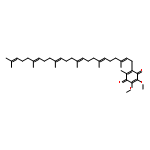 2,5-Cyclohexadiene-1,4-dione,2-[(2E,6E,10E,14E,18E)-3,7,11,15,19,23-hexamethyl-2,6,10,14,18,22-tetracosahexaen-1-yl]-5,6-dimethoxy-3-methyl-