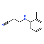 Propanenitrile,3-[(2-methylphenyl)amino]-