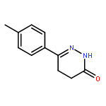 3(2H)-Pyridazinone, 4,5-dihydro-6-(4-methylphenyl)-