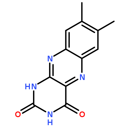 Benzo[g]pteridine-2,4(1H,3H)-dione,7,8-dimethyl-