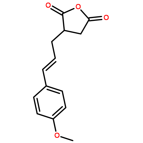 2,5-Furandione, dihydro-3-[3-(4-methoxyphenyl)-2-propenyl]-