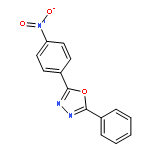 2-(4-nitrophenyl)-5-phenyl-[1,3,4]oxadiazole