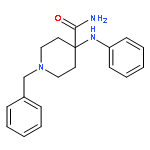 4-Piperidinecarboxamide,4-(phenylamino)-1-(phenylmethyl)-