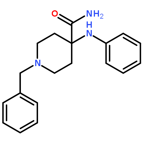 4-Piperidinecarboxamide,4-(phenylamino)-1-(phenylmethyl)-