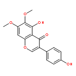 4H-1-Benzopyran-4-one,5-hydroxy-3-(4-hydroxyphenyl)-6,7-dimethoxy-