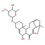 6H-2,3,5-Trioxapentaleno[1',6':5,6,7]cyclonona[1,2-a]naphthalen-6-one,10-[(2,6-dideoxy-3-O-methyl-b-D-arabino-hexopyranosyl)oxy]-2a,4,4a,6a,7,9,10,11,12,12a,12b,13,14,14b-tetradecahydro-7-hydroxy-2a,12a-dimethyl-,(2aR,4aS,6aS,7S,10S,12aR,12bS,14bR)-