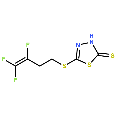 1,3,4-Thiadiazole-2(3H)-thione, 5-[(3,4,4-trifluoro-3-butenyl)thio]-