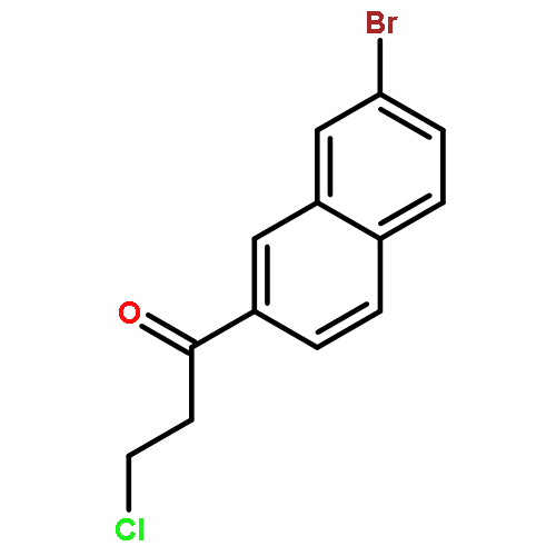 1-PROPANONE, 1-(7-BROMO-2-NAPHTHALENYL)-3-CHLORO-