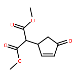 Dimethyl 2-(4-oxocyclopent-2-en-1-yl)propanedioate