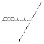 Pentanedioic acid,1-[2,3-bis(dodecyloxy)propyl] 5-(3-oxo-3H-phenoxazin-7-yl) ester