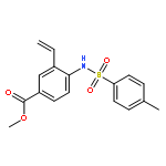 Benzoic acid, 3-ethenyl-4-[[(4-methylphenyl)sulfonyl]amino]-, methylester