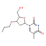 Thymidine, 4-O-propyl-