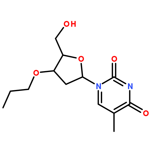 Thymidine, 4-O-propyl-